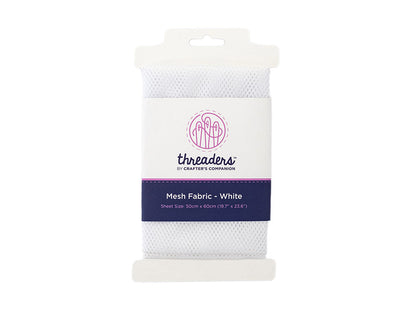 Threaders Mesh Fabric - White