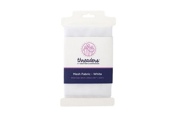 Threaders Mesh Fabric - White