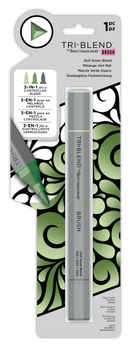 SN-TriBlend Brush-Dull Green Blend