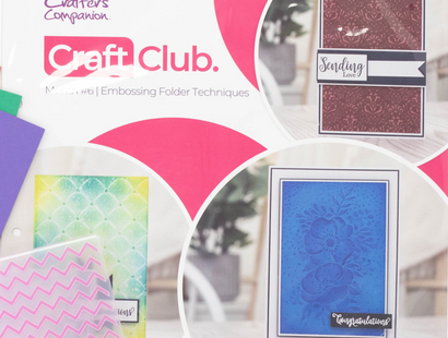 Crafter's Companion Craft Club - Embossing