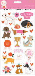 Best In Show Chipboard Stickers Characters - Violet Studios