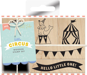 Little Circus Wooden Stamp Set - Violet Studios