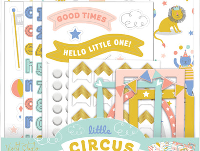 Violet Studio Little Circus Scrapbook Kit