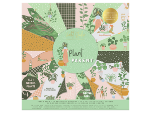 12x12" Premium Paper Pack Plant Parent - 48pk - Violet Studios