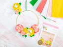 Make Your Own Floral Wreath Kit - Rainbow Blooms - Violet Studios