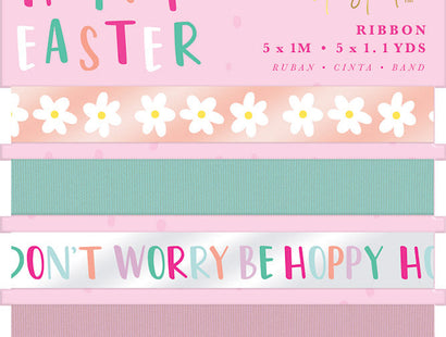 Violet Studio - Ribbons - Hoppy Easter - 5m