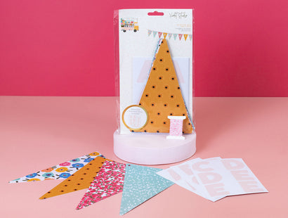 Violet Studios Bunting Kit - Rainbow Blooms