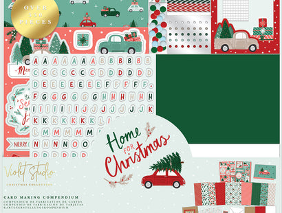 Violet Studios Card Making Compendium - Home for Christmas