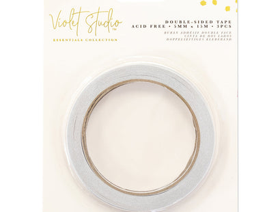 Violet Studios Double Sided Tape - 15m BULK X 3