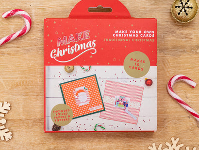 Violet Studios Make Christmas Kit - Card Making Kit -  Traditional Christmas