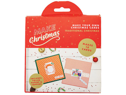 Violet Studios Make Christmas Kit - Card Making Kit -  Traditional Christmas