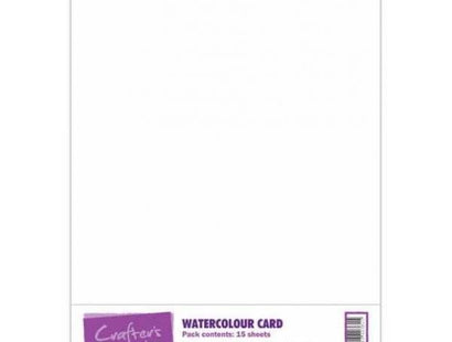 Watercolour Card Pack - 15 sheets