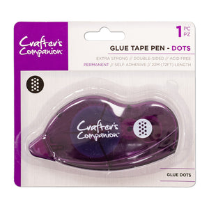 Crafter's Companion - Extra Strong Glue Tape Pen (Dots)