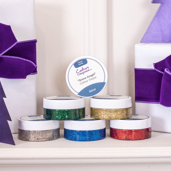 Crafter's Companion Glitter Paste Christmas Collection