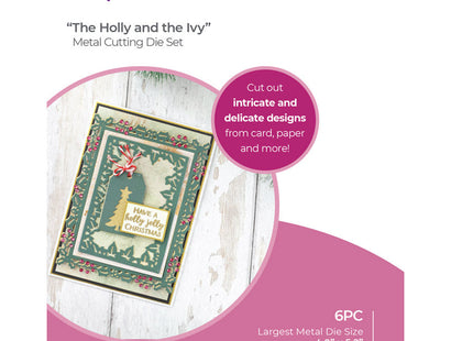 Crafter’s Companion Christmas Nesting Die - The Holly & The Ivy