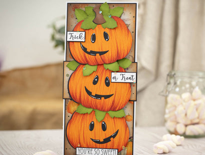 Crafter's Companion Die & Stencil Set - Halloween Treat Boxes