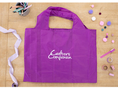 Crafter’s Companion – Foldaway Shopping Bags - Purple Cheetah