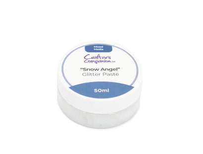 Crafter’s Companion Mixed Media Glitter Paste - Snow Angel