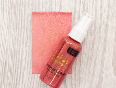 Crafter's Companion Shimmer Spray - Deep Seashell Pink