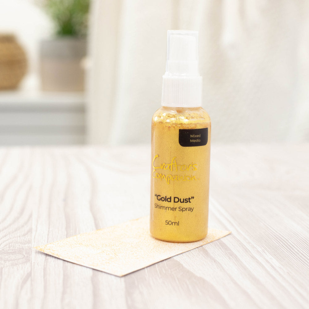 Crafter's Companion Shimmer Spray - Gold Dust