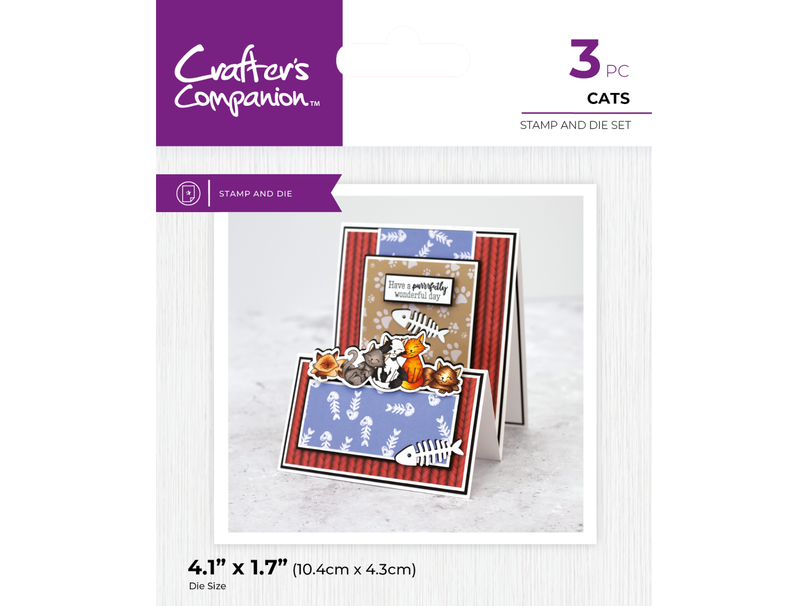 Crafter's Companion Character Embellishment Animal Stamp & Die SHOWSTOPPER