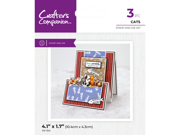 Crafter's Companion Character Embellishment Animal Stamp & Die SHOWSTOPPER