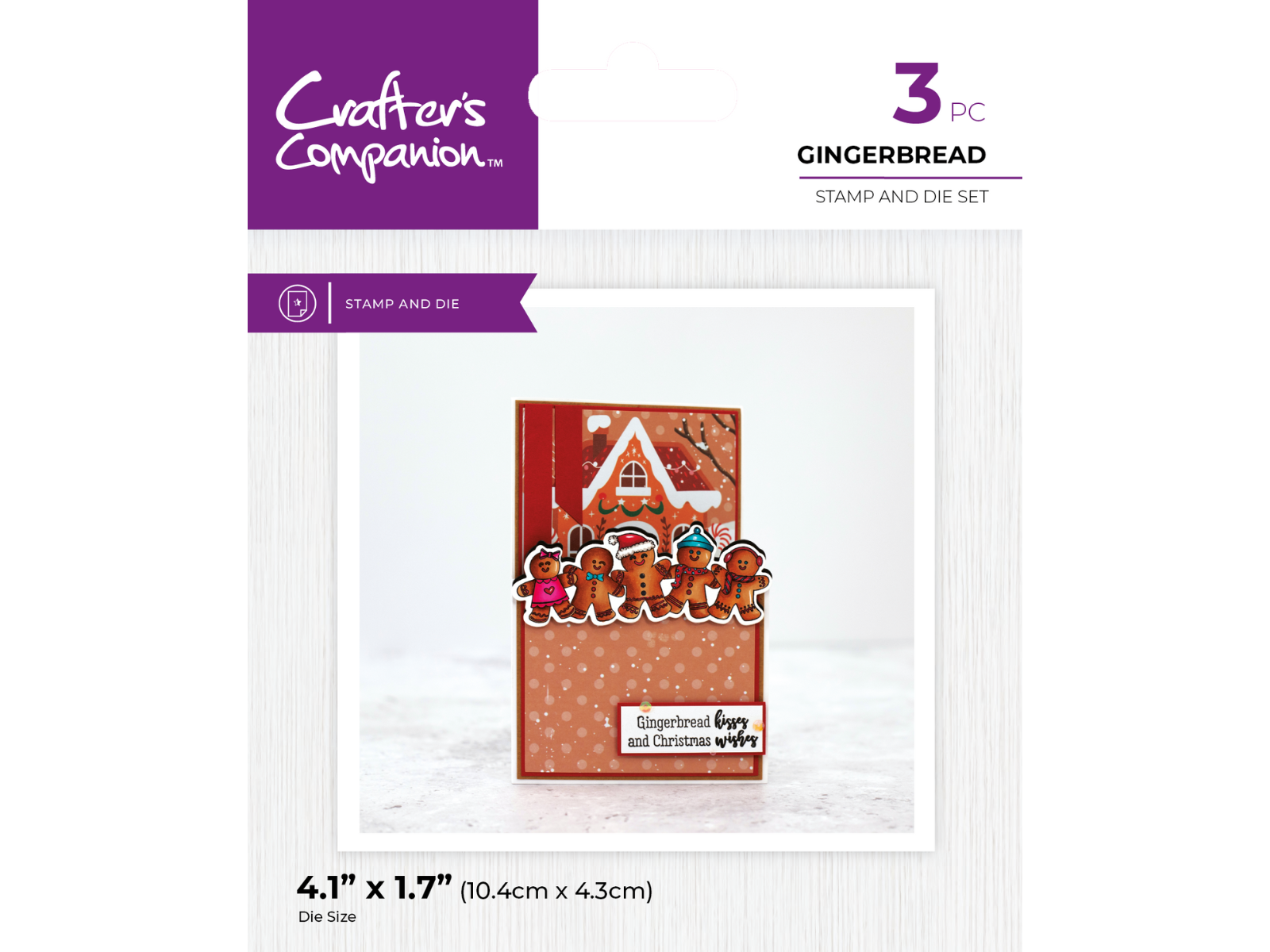 Crafter's Companion Character Embellishment Animal Stamp & Die SHOWSTOPPER