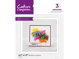 Crafter's Companion Character Embellishment Animal Stamp & Die SHOWSTOPPER