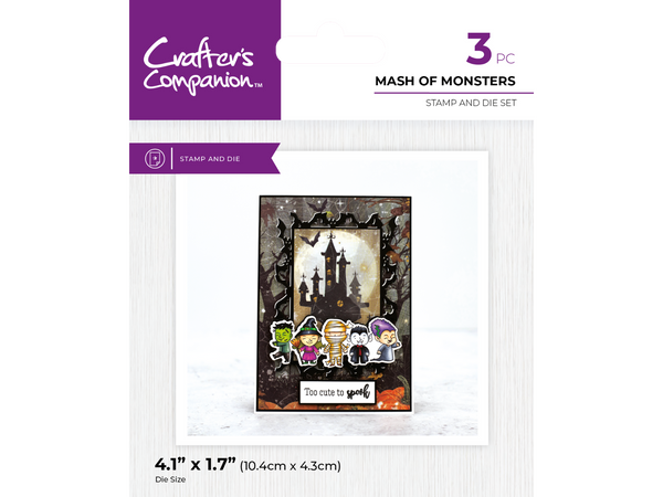 Crafter's Companion Character Embellishment Animal Stamp & Die SHOWSTOPPER