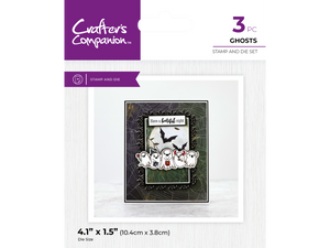 Crafter's Companion Character Embellishement Halloween Stamp & Die Collection