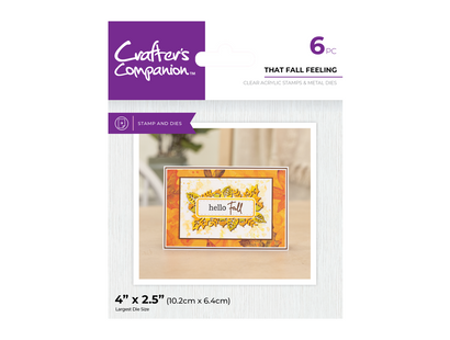 Crafter's Companion Everyday Sentiment Frame Stamp & Dies Collection