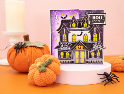 Crafter's Companion Halloween Half Create-a-Card Die Collection