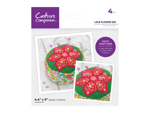 Crafter’s Companion Multi Craft Die - Lace Flower Die