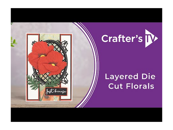 Crafters Companion - Metal Die Elements- Alluring Anemone