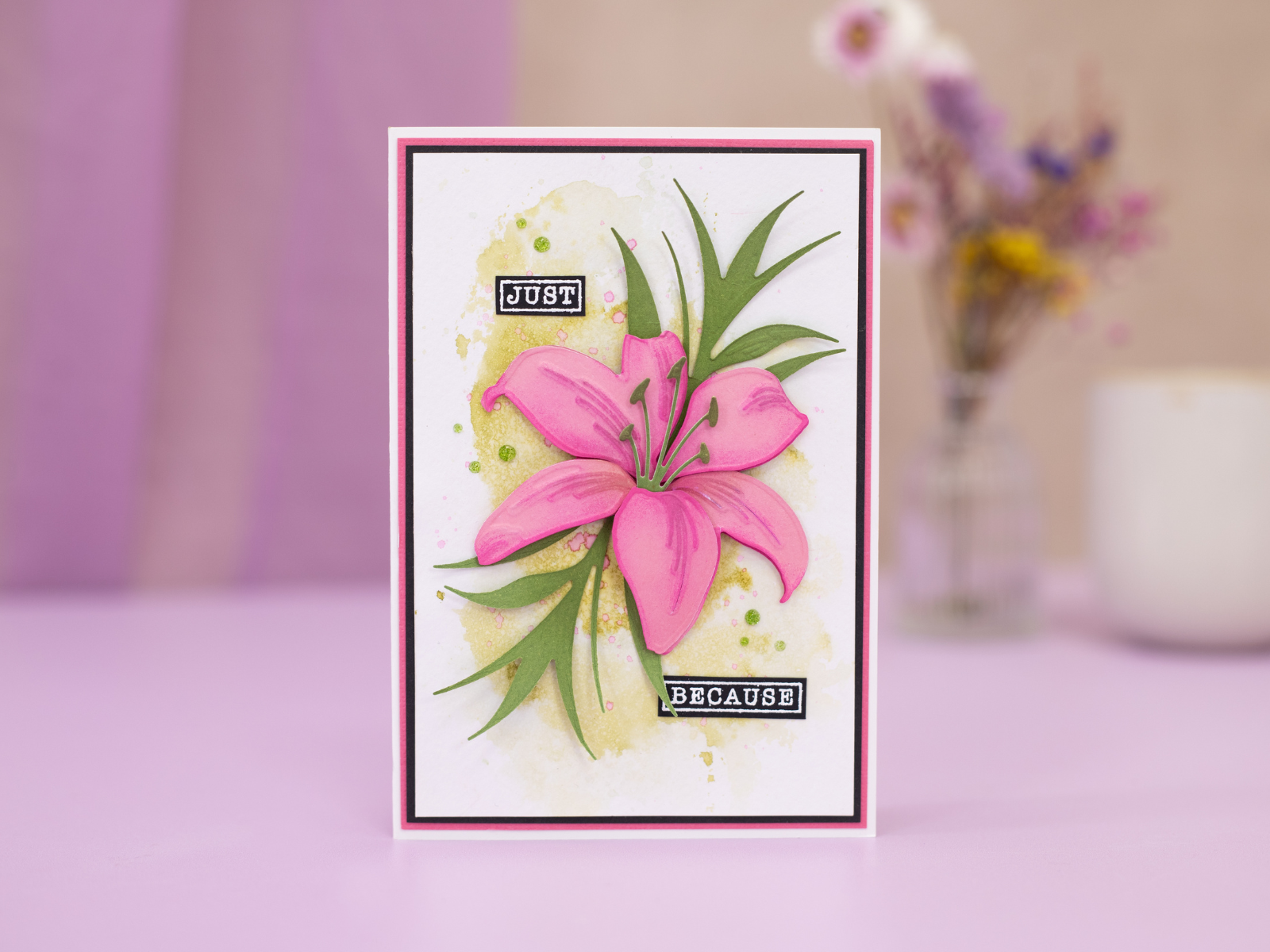 Crafters Companion - Metal Die Elements - Lovely Lily