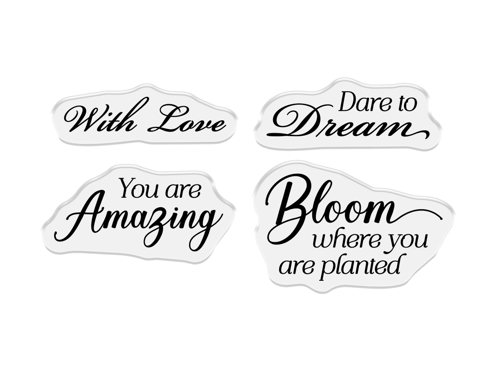 Crafter's Companion Stamp and Die Set - Bloom Where You Are Planted