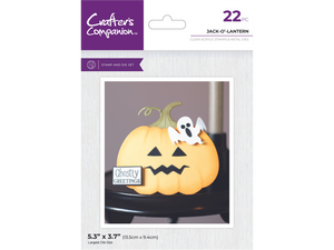 Crafter's Companion Stamp & Die - Jack-O’-Lantern