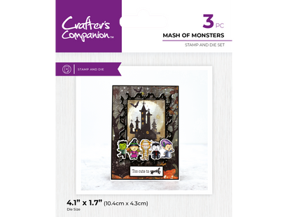 Crafter's Companion - Stamp and Die - Mash of Monsters