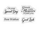 Crafter's Companion Stamp and Die Set - On Your Special Day