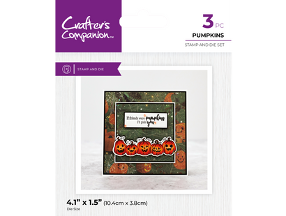 Crafter's Companion - Stamp and Die - Pumpkins