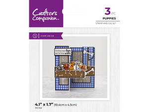 Crafter's Companion - Stamp and Die - Puppies