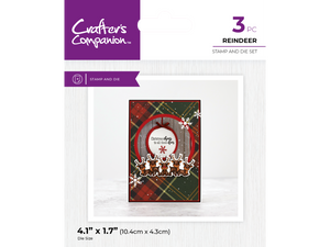 Crafter's Companion - Stamp and Die - Reindeers