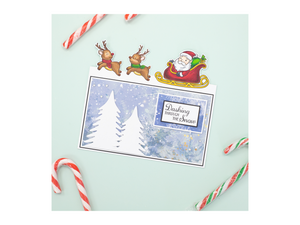 Crafters Companion Stamp and Die - Santa’s Sleigh