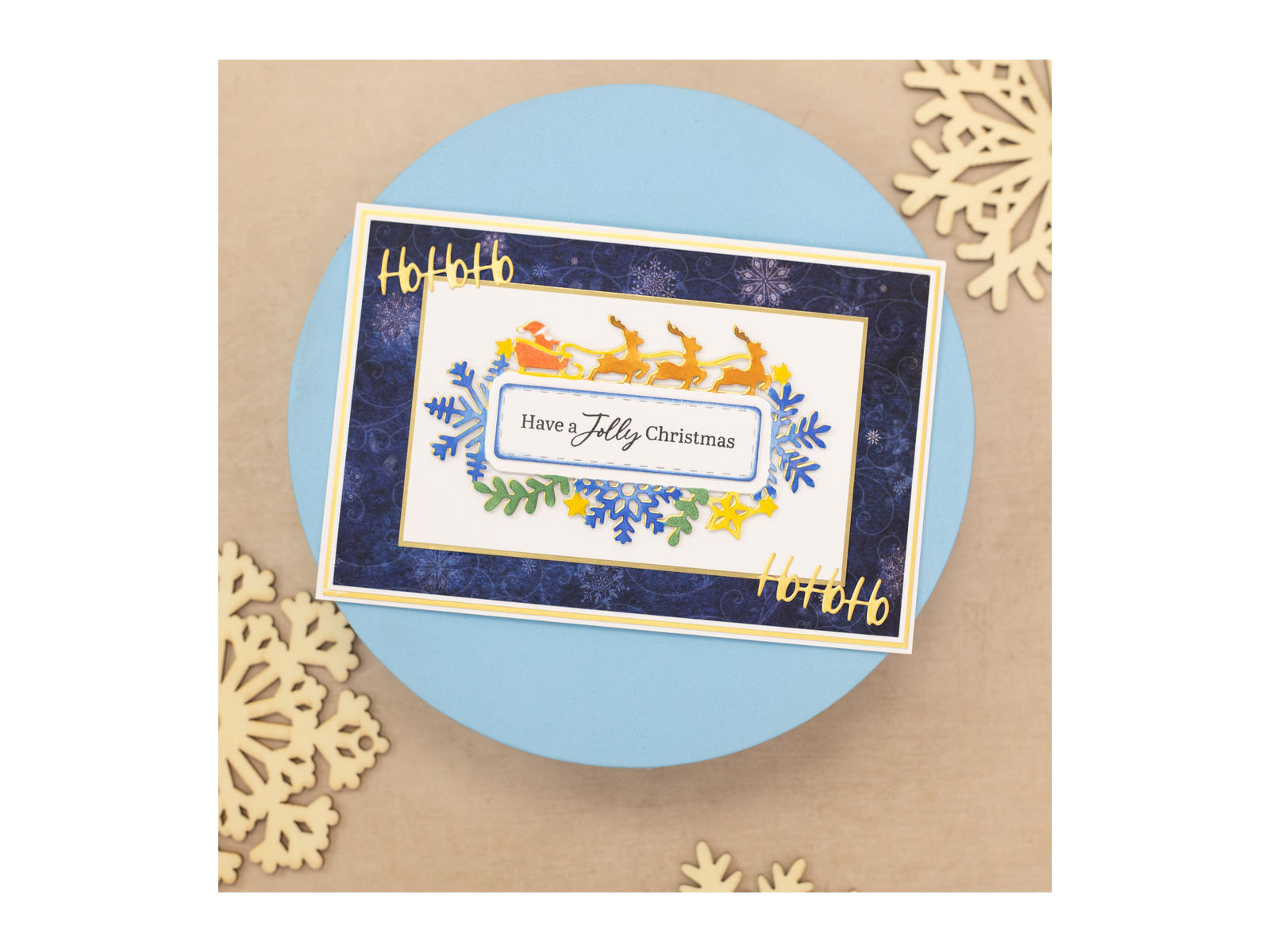 Crafter's Companion Stamp & Die - Sleigh Ride