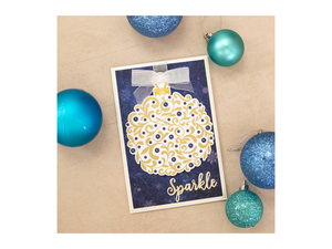 Crafter's Companion Stamp, Die and Stencil Set - Bauble