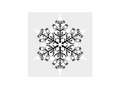 Snowflake Stamp, Die and Stencil Set