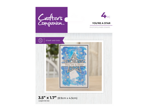 Crafter's Companion Stamp & Die - You're a Star