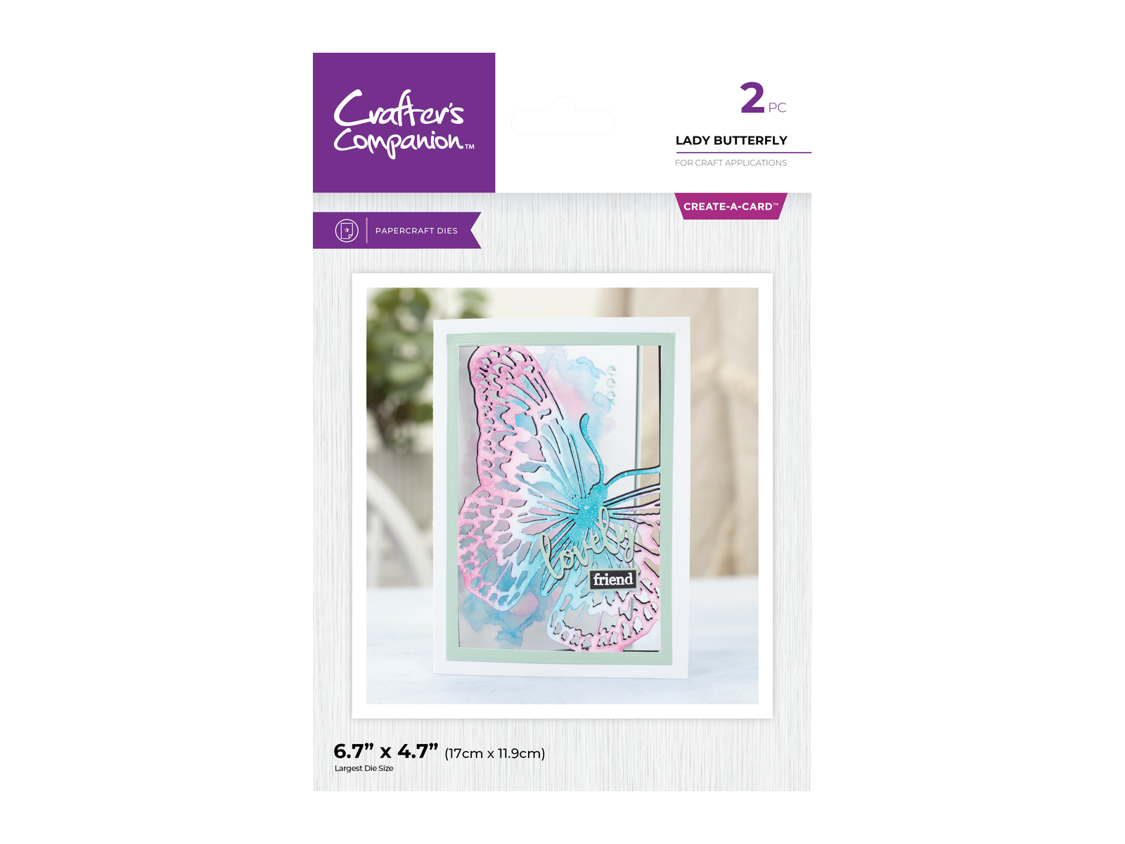 Crafter's Companion Taking Flight Create-a-Card Dies Collection