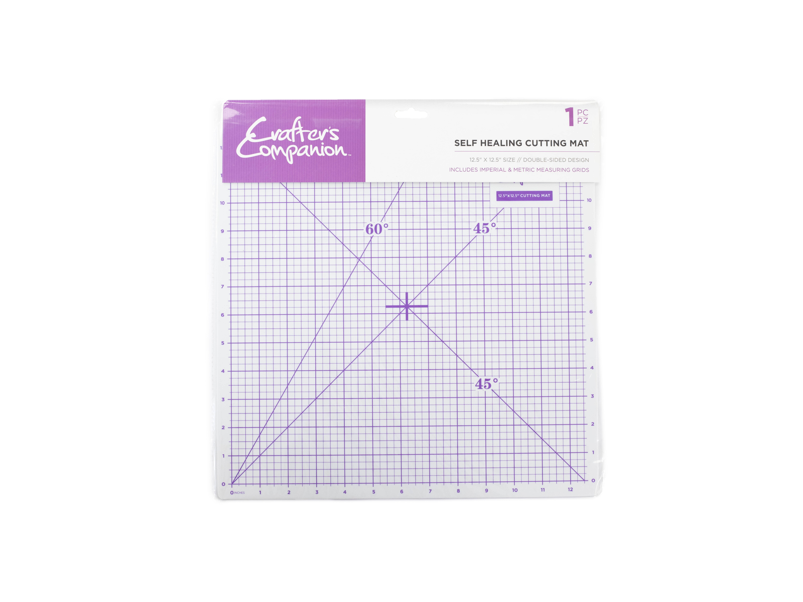 Crafters Companion Cutting Mat – 12.5"x12.5”