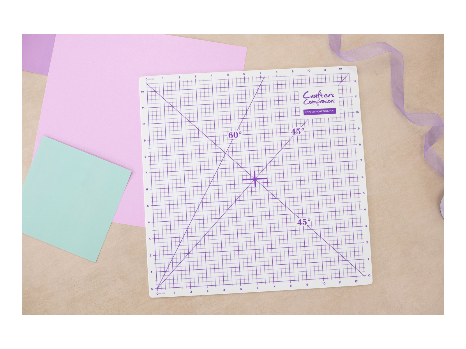 Crafters Companion Cutting Mat – 12.5"x12.5”